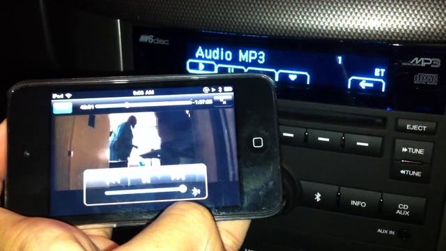 Pairing my ipod touch to my new car смотреть онлайн