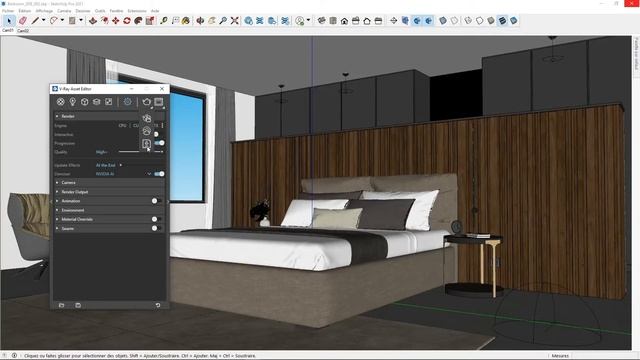Introduction à l'interface de V-Ray pour SketchUp смотреть онлайн