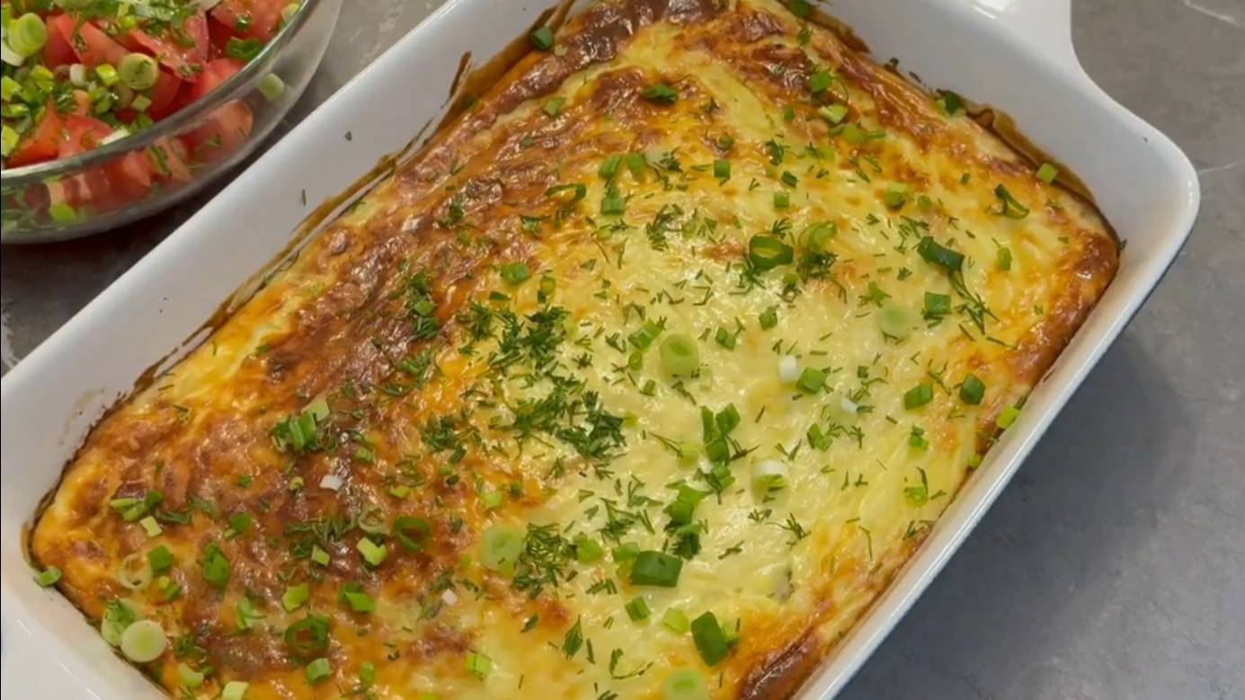 Картофельная запеканка с фаршем | Вкусно и сытно смотреть онлайн