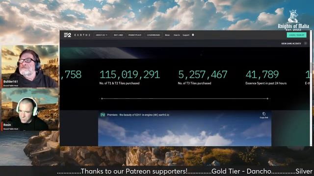 Round Table Live - Earth 2 Whitepaper смотреть онлайн