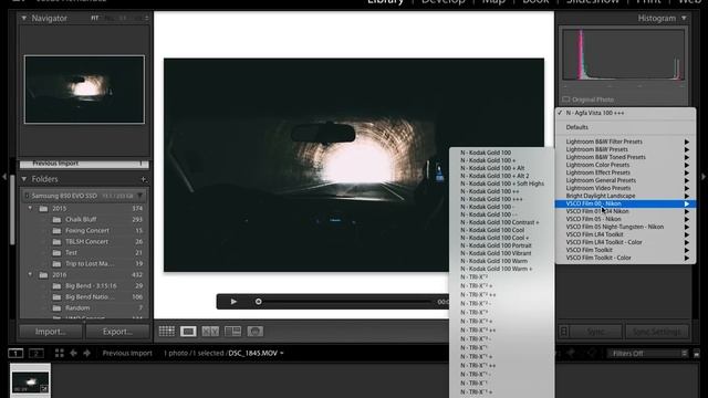 HOW TO APPLY VSCO FILM PRESETS TO VIDEO USING LIGHTROOM смотреть онлайн