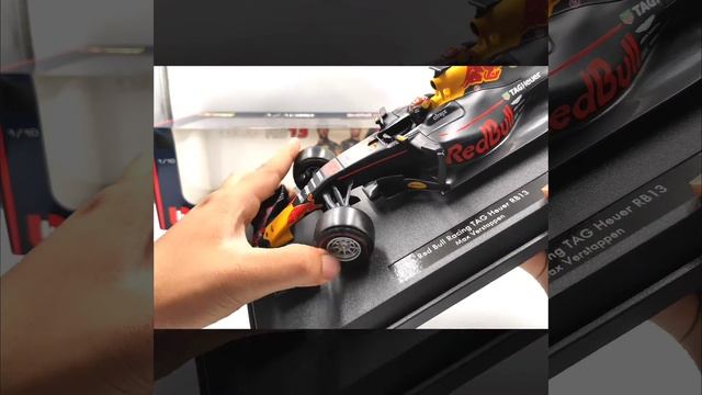 Xe Mô Hình Red Bull Racing TAG Heuer RB13 No. 33 Max Verstappen 2017 1:18 Bburago ( Redbul l#33 ) смотреть онлайн