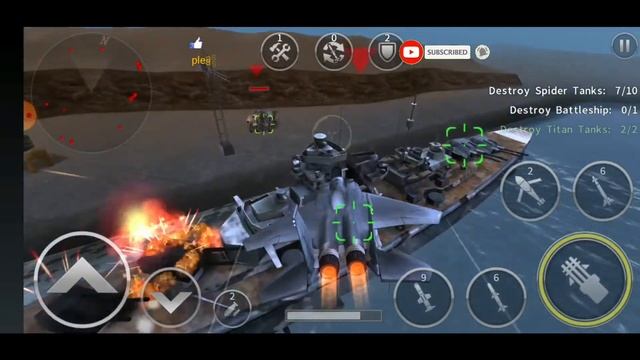 How to complete episode 6 misson 6 gunship battle 3D helicopter | android gameplay 3D helicopter смотреть онлайн