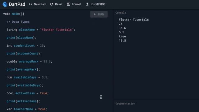 Data Types in Dart Programming Language | Flutter Malayalam Tutorials смотреть онлайн