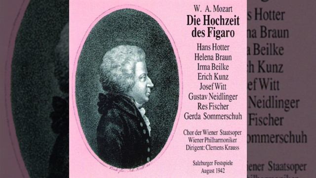 Euch, holde Frauen, frag ich allein (Figaros Hochzeit) смотреть онлайн