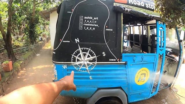 ഒരു കുളിസീൻ കണ്ടാലോ 😜 Rikshaw life || All india ride || Road stories by Amir смотреть онлайн