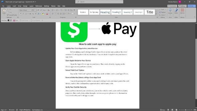 How to Add Cash App to Apple Pay (2024) смотреть онлайн