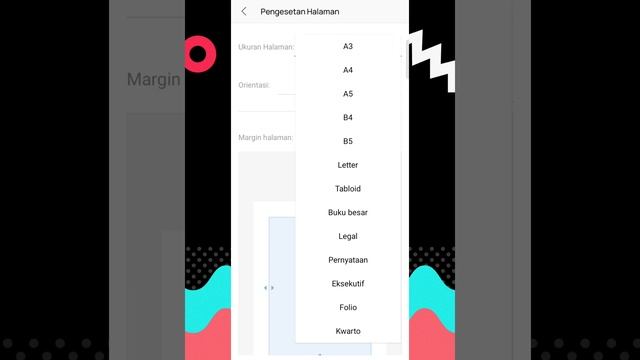 Cara mengatur ukuran kertas A4 dan margin 4433 di WPS Office Android смотреть онлайн