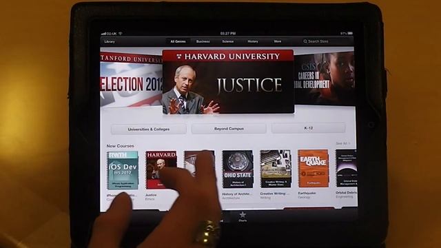 Download a course on iTunes U iOS6 смотреть онлайн