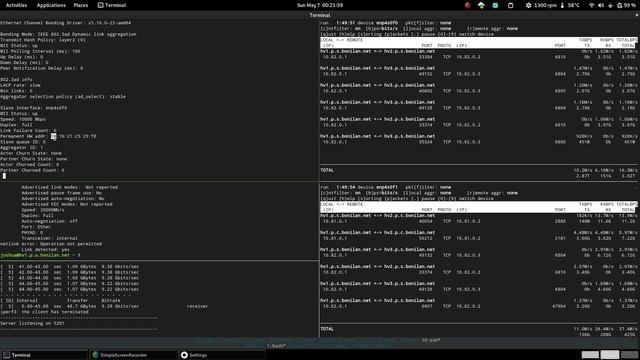 LACP MISCONCEPTIONS: Why your "20Gbps" LACP link won't actually give you 20Gbps (to one machine) смотреть онлайн