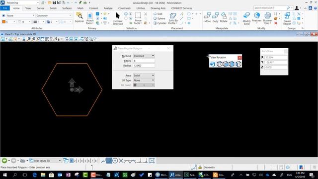 Workshop MicroStation CONNECT Edition - 13. Modelamento 3D, Células 3D смотреть онлайн
