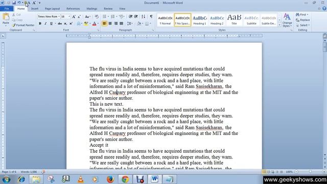 Microsoft Office Word 2010 Add or Remove Separator to the Quick Access Toolbar смотреть онлайн
