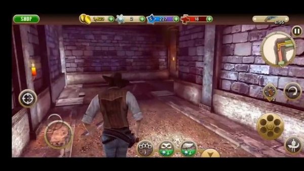 SIX GUNS: MISSION CEMETERY CATACOMBS (ANDROID IOS) GAMEPLAY||SNIPER