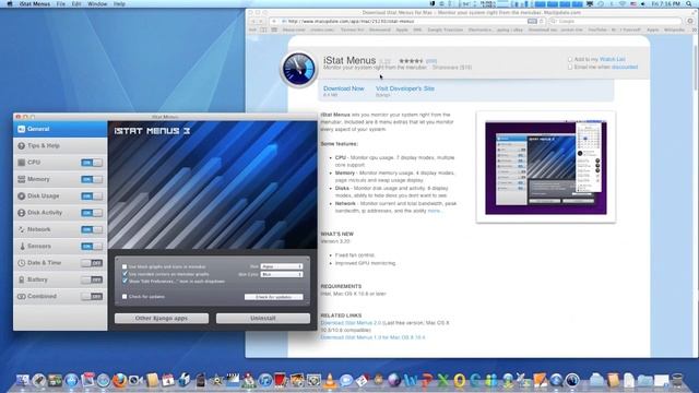 iStat Menus, a must have utility for your Macintosh смотреть онлайн