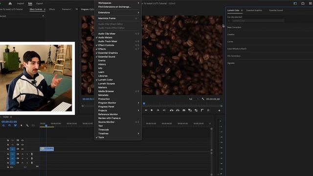 How to Install LUTs in Premiere | PC & MAC смотреть онлайн