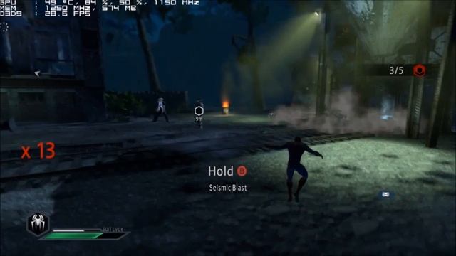 The Amazing Spider-Man 2 Gameplay AMD Radeon HD 7770 1GB (1GHz) смотреть онлайн