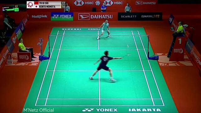 Shi Yu Qi (CHN) 🆚 Kento Momota (JPN) | INDONESIA MASTER 2023 (R32) смотреть онлайн