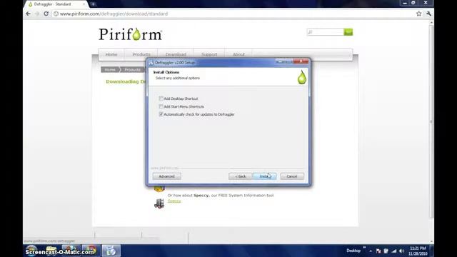 Install and Run Defraggler on a Windows 7 PC смотреть онлайн