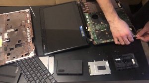 Дьявольский ноутбук. Проще выкинуть, чем разобрать. Замена батарейки в материнке ноута Asus.