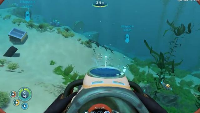 Stalkers and Bleeders Want to Eat Me! Subnautica 2017 Moments #1 смотреть онлайн