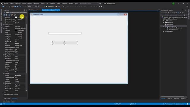 Evénements et Propriétés - [Windows Forms en C#] #2 смотреть онлайн