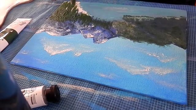 Tiny Mountains painting - HIGH SPEED смотреть онлайн