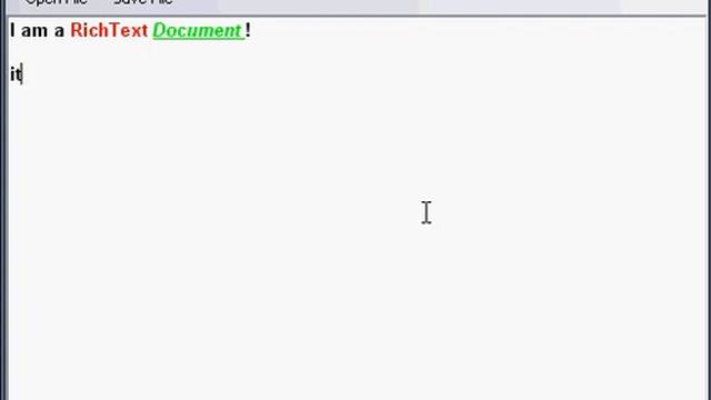 RichTextBox Example VB 2008 смотреть онлайн