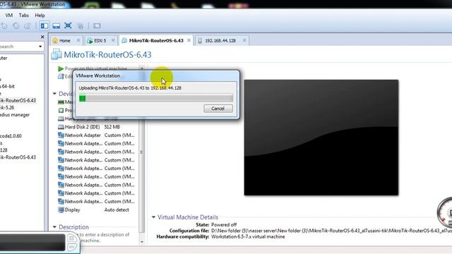 شرح اضافة ماشين على ESXi وتظبيط الاعدادات عليها смотреть онлайн