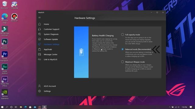 How To Fix Asus Laptop Charging Issues (Laptop Charges Only Till 80%) смотреть онлайн