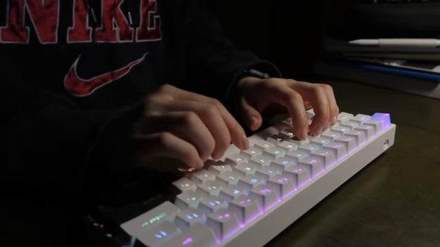 🎧ASMR🎧 anne pro 2⌨️ cherry mx red switch fast typing смотреть онлайн