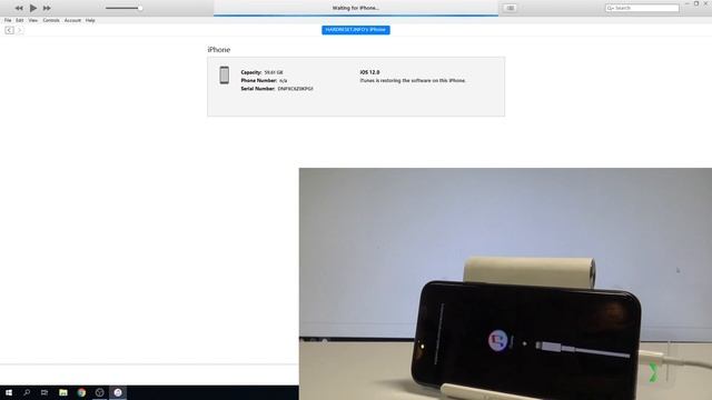How to Restore iPhone Xs - Hard Reset / Restore Defaults by iTunes смотреть онлайн