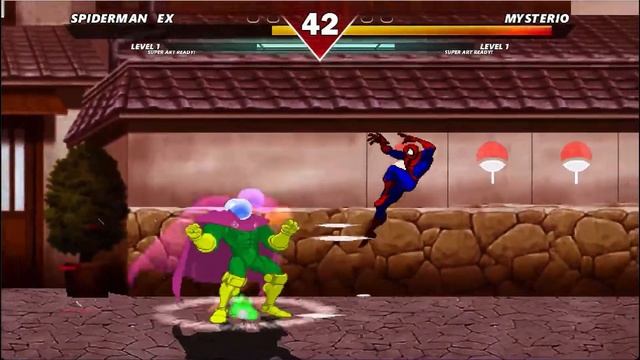 Marvel Spider man Ex Vs Red Hulk, Mysterio, Thor HD Fighting Game Screenpack смотреть онлайн