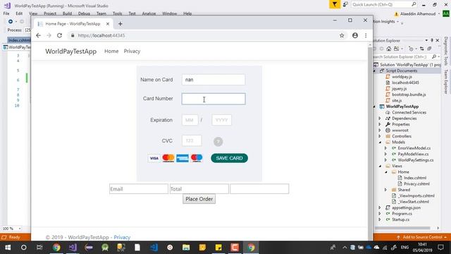 #WorldPay payment gateway with #ASP.NET #Core Part 2 смотреть онлайн