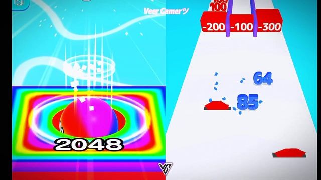 Number Master Run Merge vs Ball Run 2048 - Gameplay Walkthrough Android iOS ALL LEVELS смотреть онлайн