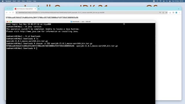 Download and Install OpenJDK 21 on macOS смотреть онлайн
