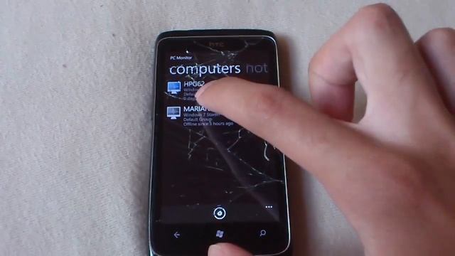 PC Monitor app Windows Phone 7 смотреть онлайн