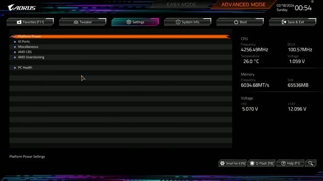 Gigabyte B650I Aorus Ultra BIOS Walk Thru