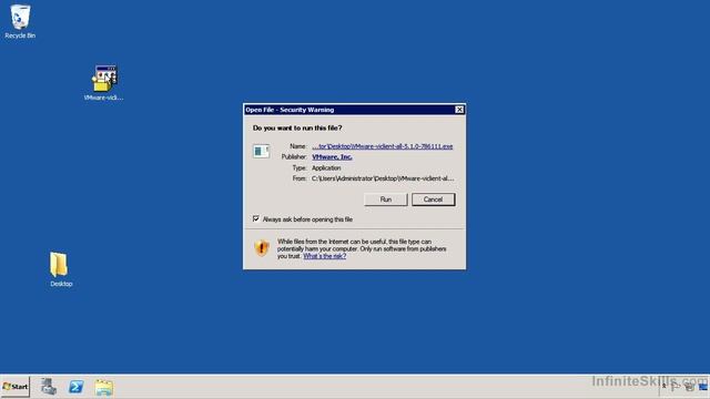 VMWare | Installing vSphere Client смотреть онлайн