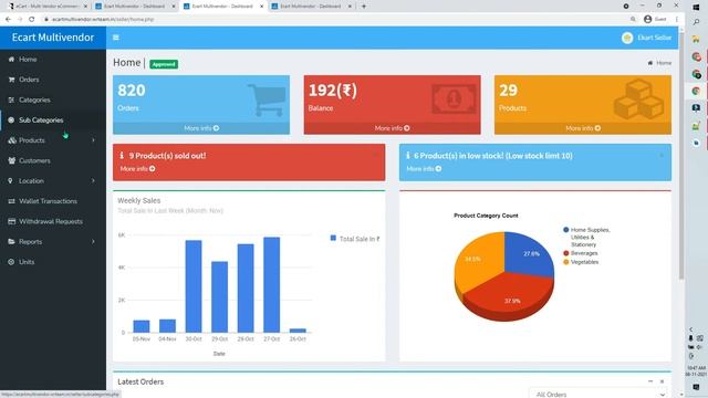 eCart multivendor app source code free download || how to make multivendor app in android studio смотреть онлайн