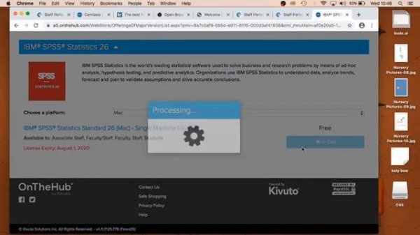 Installing SPSS on your MacOS device