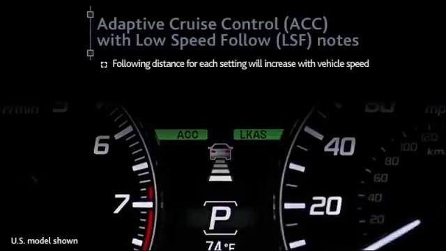How to Use Acura's Adaptive Cruise Control with Low Speed Follow (ACC w/LSF) смотреть онлайн