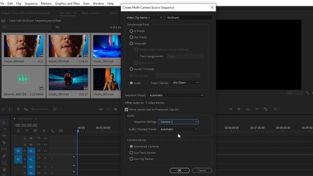 Multicam Editing In Premiere Pro 2022 | Adobe Premiere