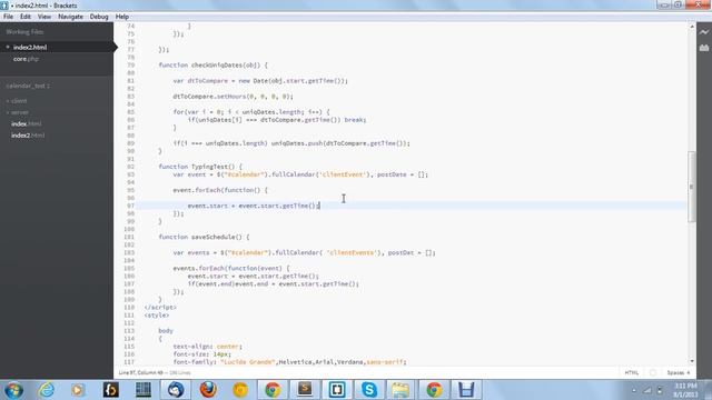 slow text rendering - brackets смотреть онлайн