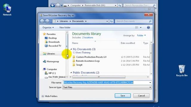 Microsoft Windows 7: BitLocker Drive Encryption On External Drives смотреть онлайн