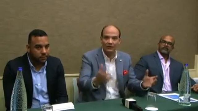 Ramfis Trujillo en rueda de prensa en Madrid, España смотреть онлайн
