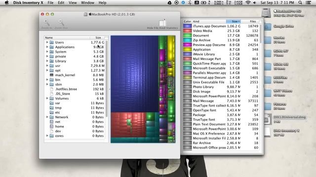 Effortlessly Manage Your Mac's Hard Drive Space with Disk Inventory X [How-To] смотреть онлайн