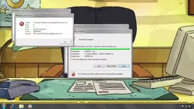 Windows 7 Crazy Error Preview смотреть онлайн