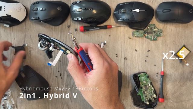 Logitech Master MX 3S vs MX3 disassemble смотреть онлайн