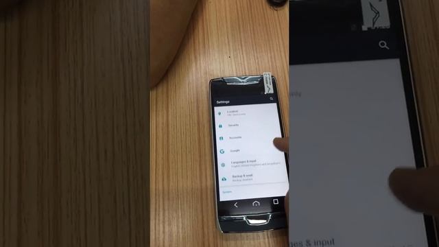 Vertu Constellation X Hand Test