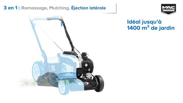 Tondeuse thermique tractée MLMP150B&S-46SP MAC ALLISTER (663533) Castorama смотреть онлайн